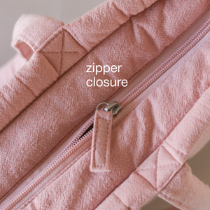 Crinkle Stripe Tote Bag