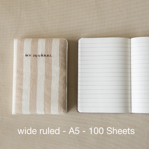 Dark Crinkle Journal Duo