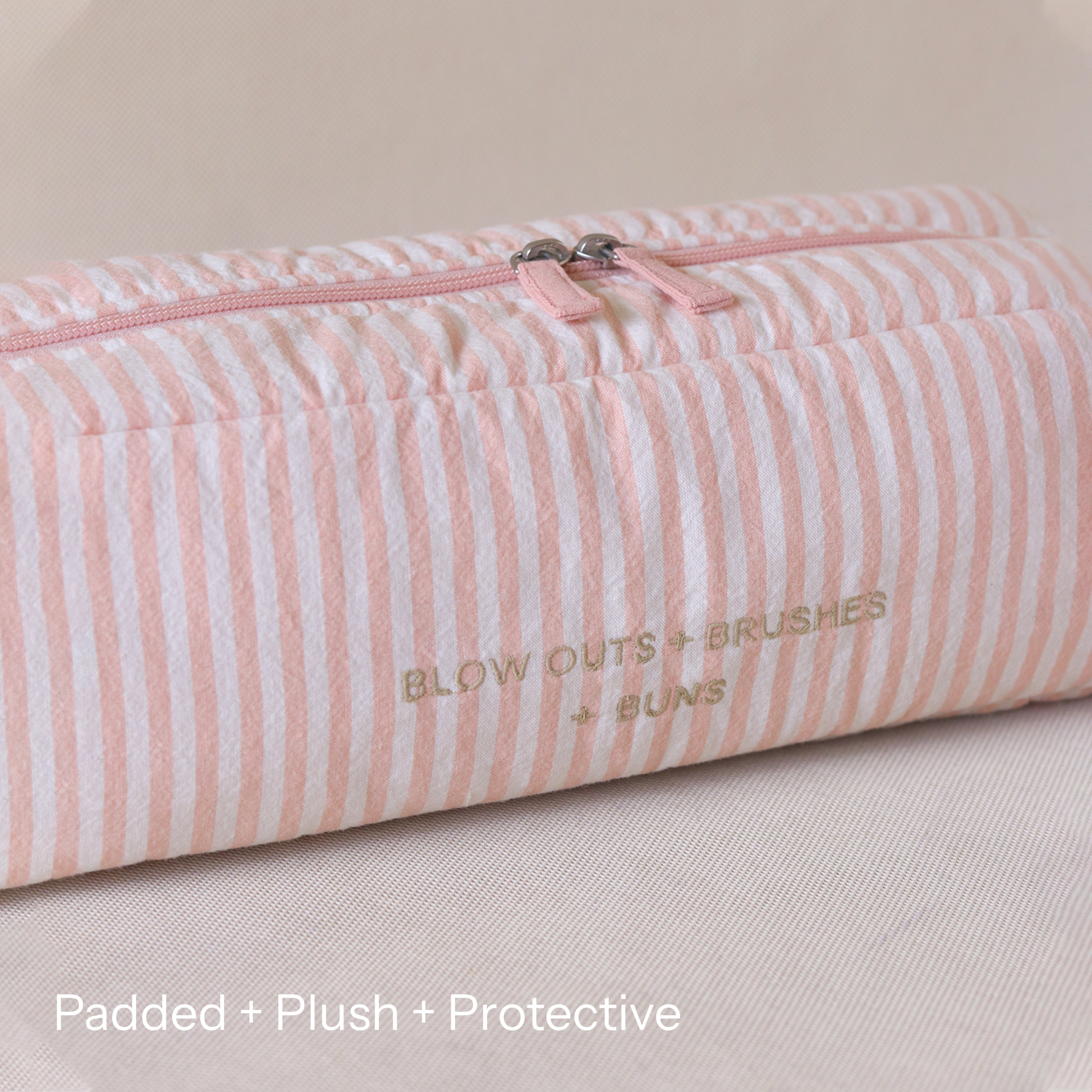 Puff Long Curl Pouch for Hair Supplies