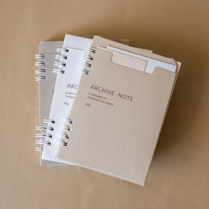 Archive Note - A6 Spiral Notebook