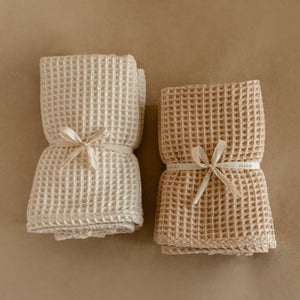 Waffle Hand Towels (set of 2)