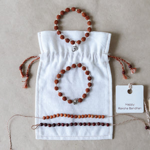 Rooted Traditions: Rakhi Set (4 Rakhis)