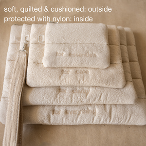 Crinkle Flat Pouch (set of 4)