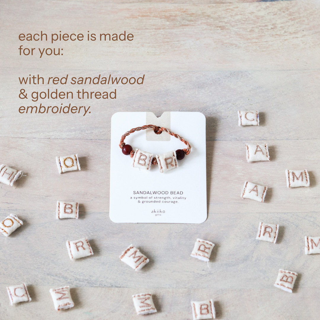 Bespoke Alphabet Rakhi (upto 2 letters)