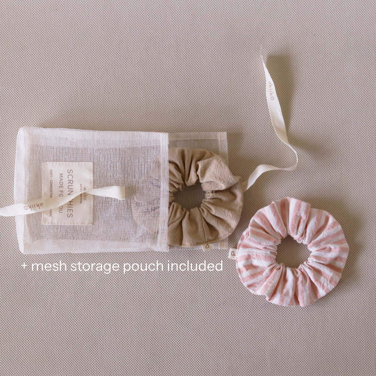 Sweet Puff Scrunchie Duo