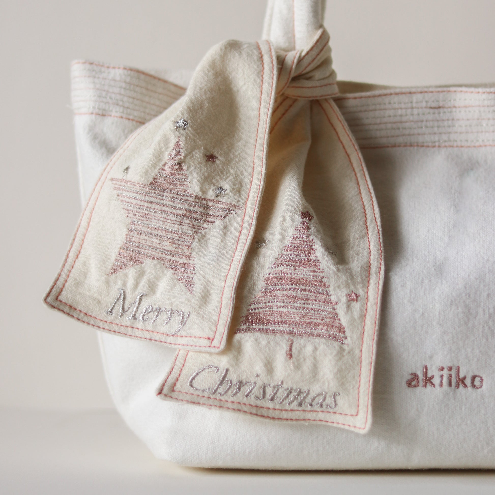 Holiday Scarf Gift Tote