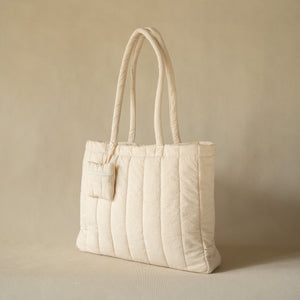 Crinkle Stripe Tote