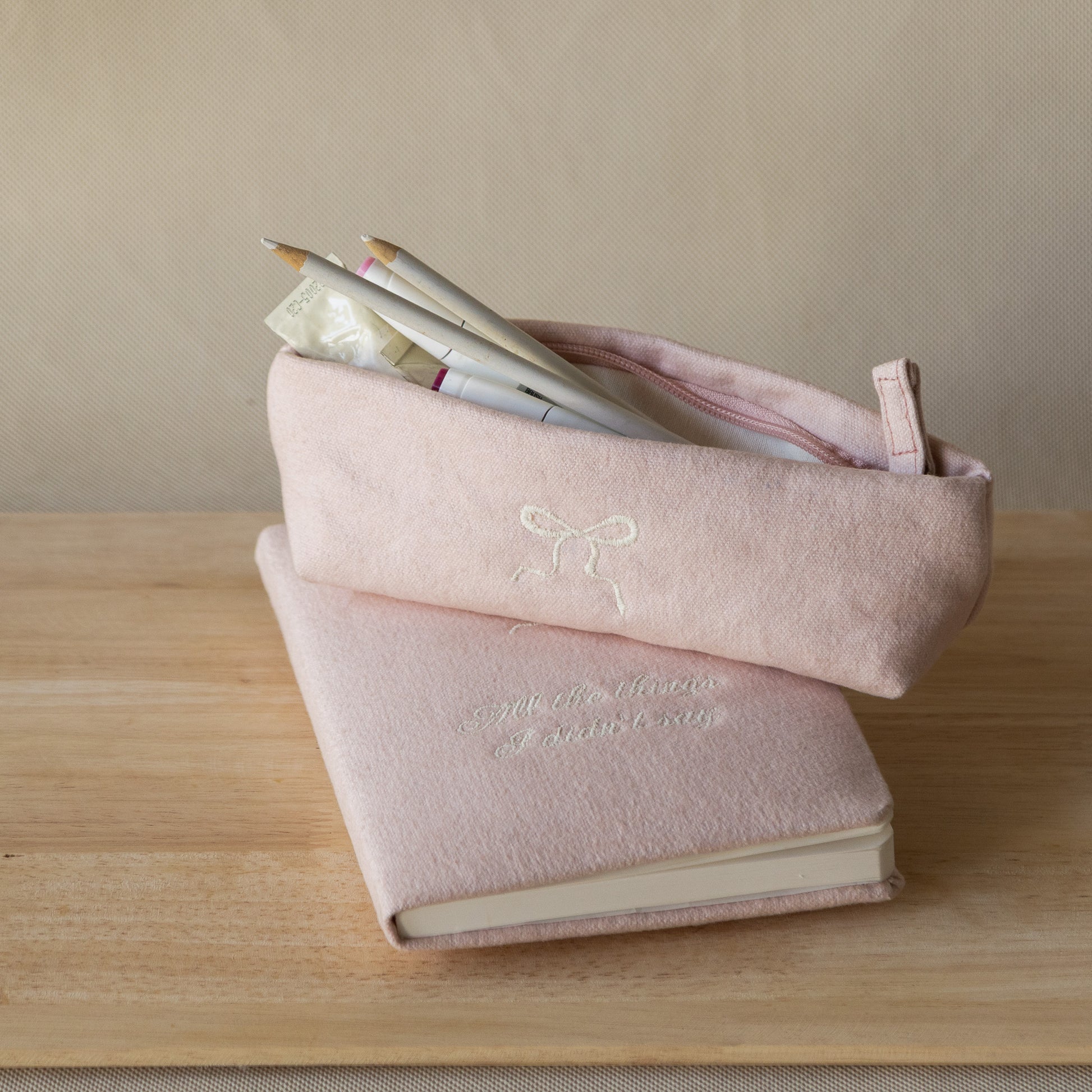 “Written in Love” Stationery Gift Set with Rose