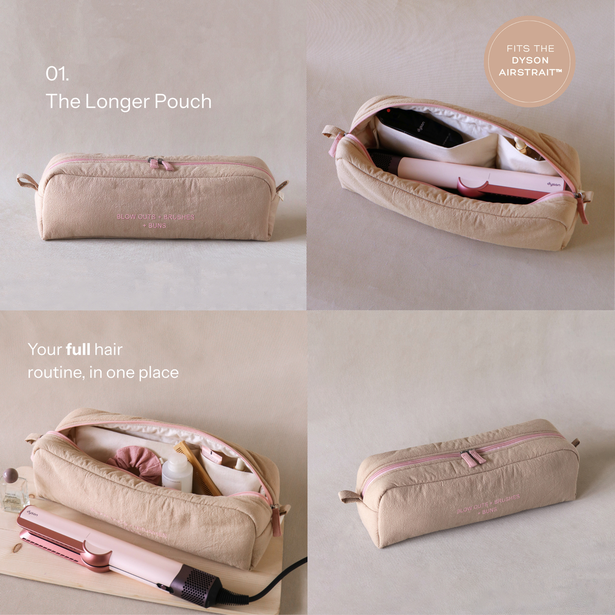Gentle Puff Hair Pouch Duo