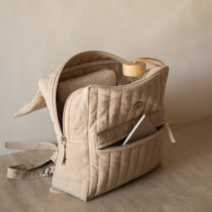 Wheat Crinkle Mini Backpack