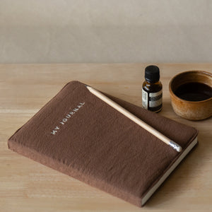 Espresso Crinkle Journal