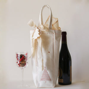 Holiday Wine Bag
