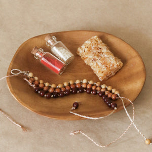 Sacred Bead Rakhi Trio (3 Rakhis)