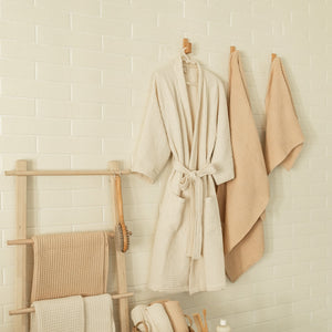 Pique Waffle Bathrobe