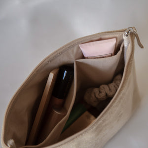 Grain Curve Pouch - Large