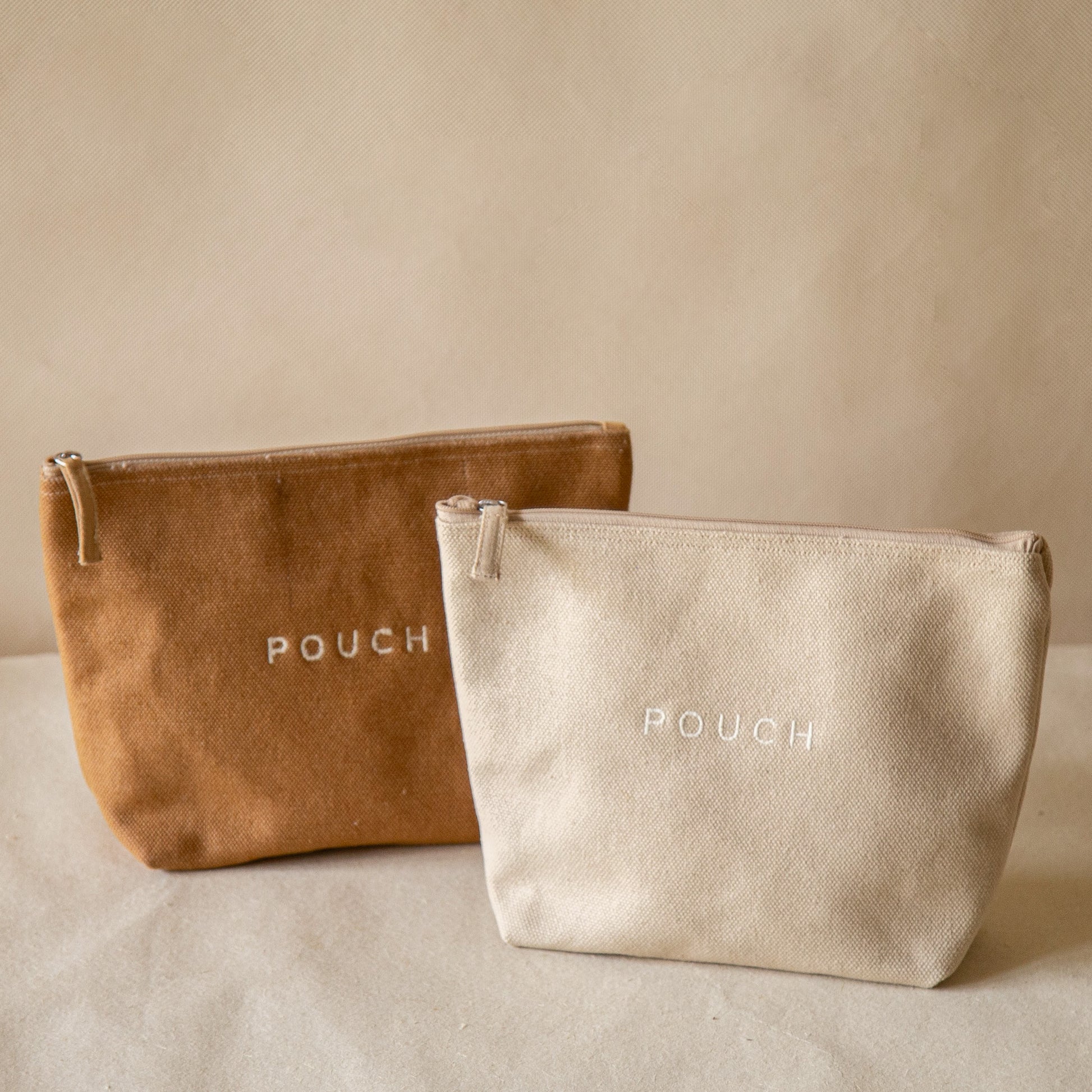 Grain Curve Pouch - Large