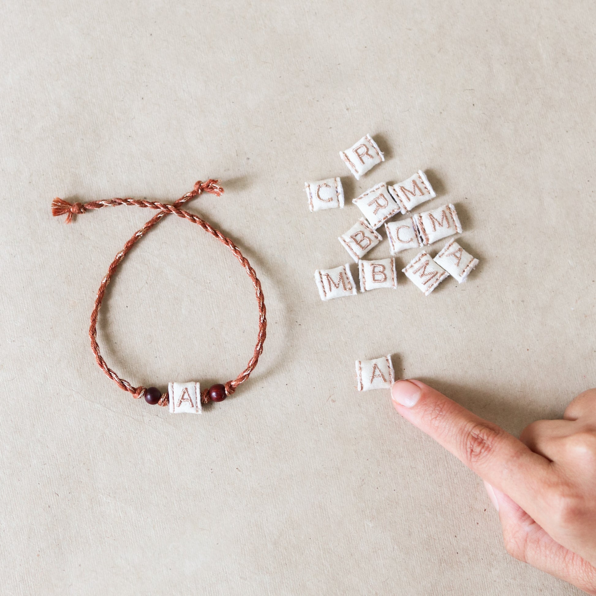 Bespoke Alphabet Rakhi (upto 2 letters)