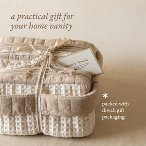 Refresh: Waffle Pouch Gift Set for Diwali