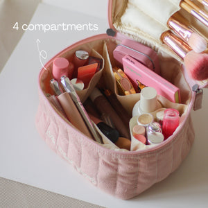 Sorbet 'The Blush Supply' Makeup Vanity Pouch (midi)