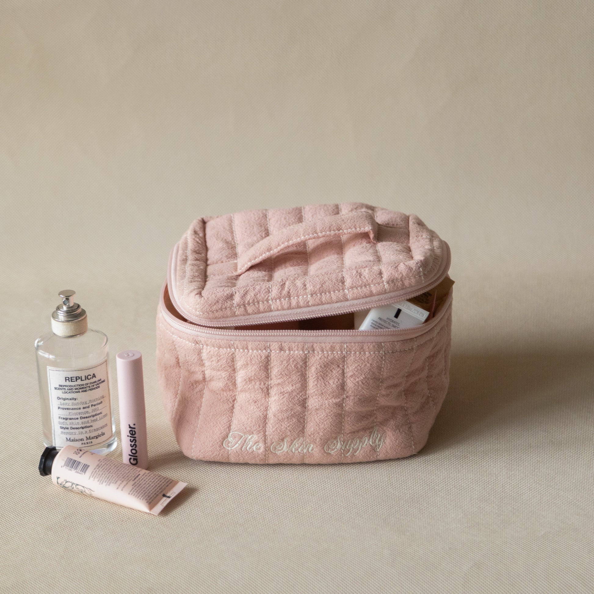 Sorbet ‘The Skin Supply’ Square Vanity pouch
