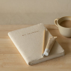 Neutral Crinkle Journal Duo