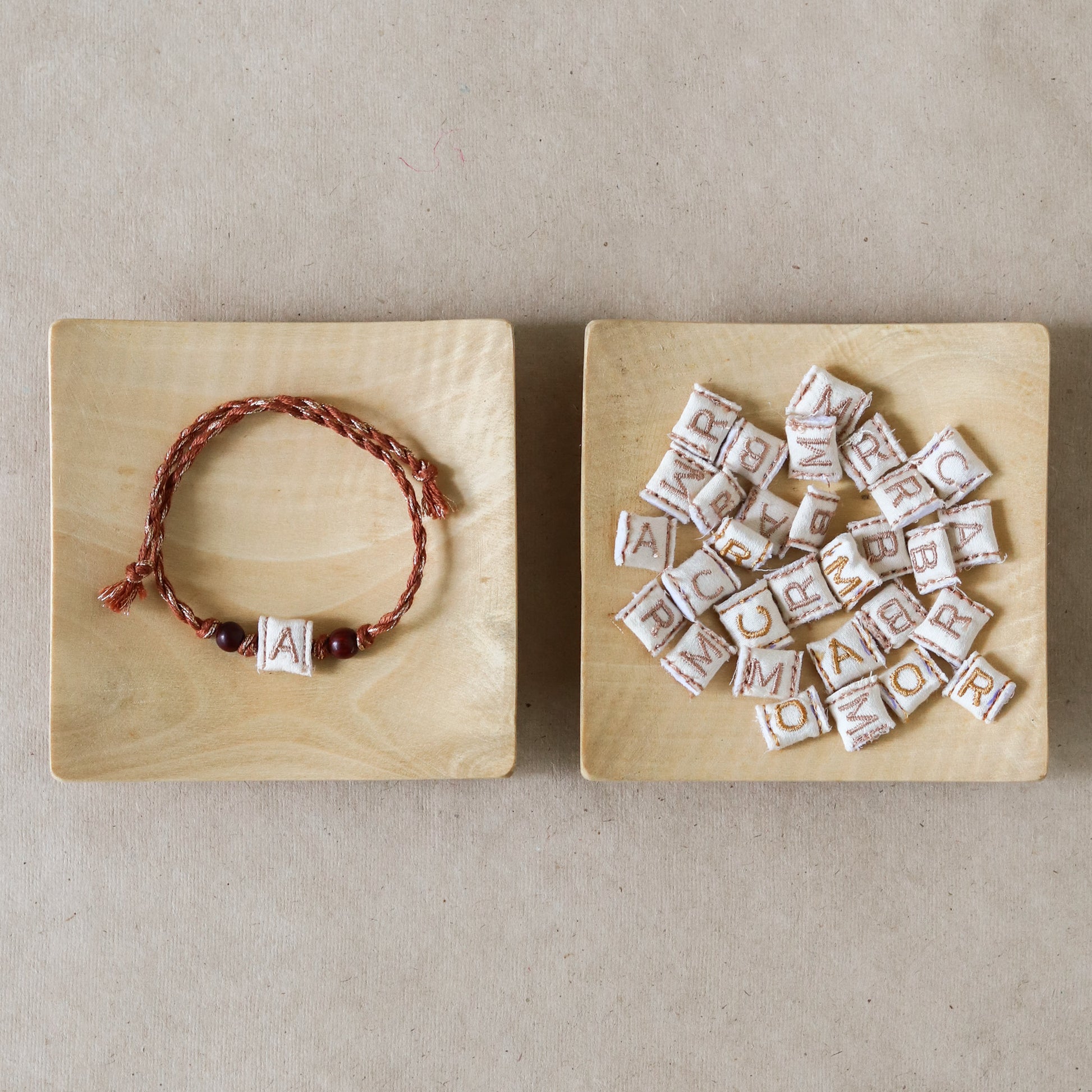 Bespoke Alphabet Rakhi (upto 2 letters)