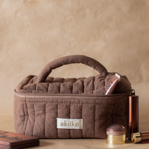 Crinkle Makeup Vanity Pouch