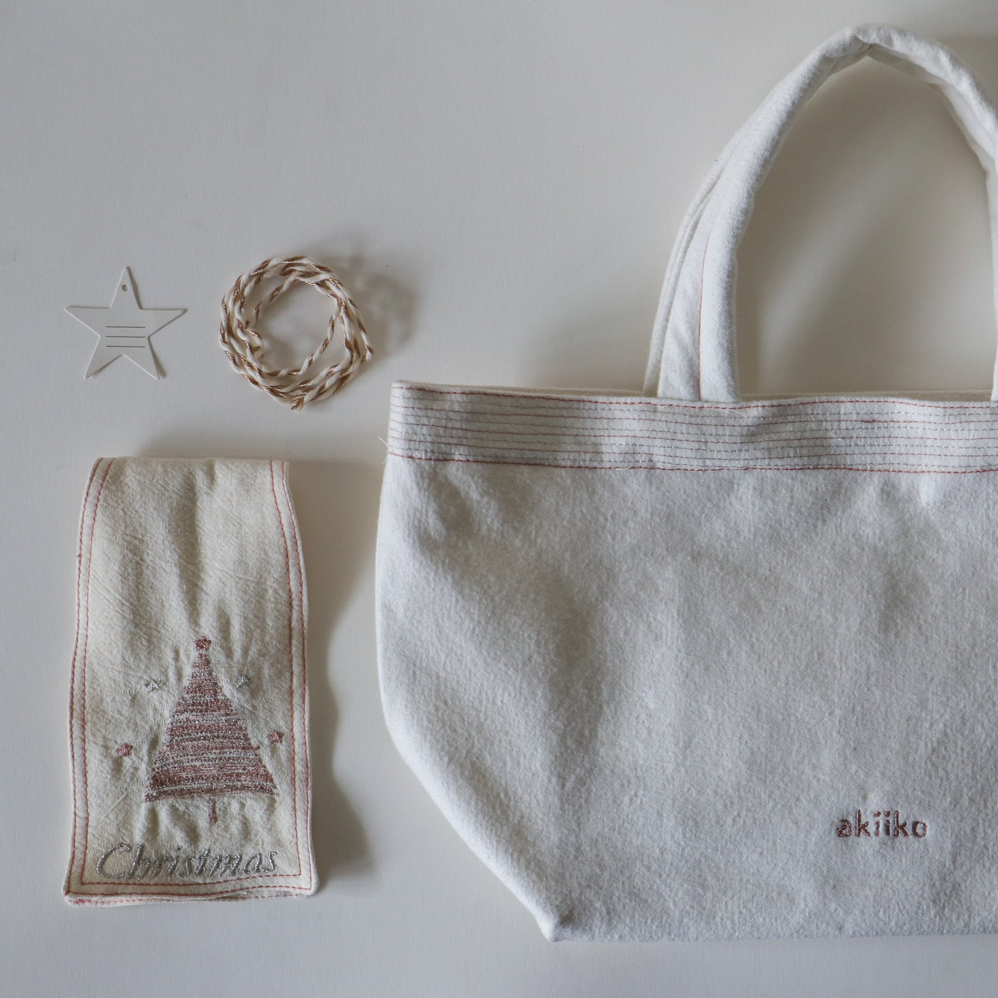 Holiday Scarf Gift Tote