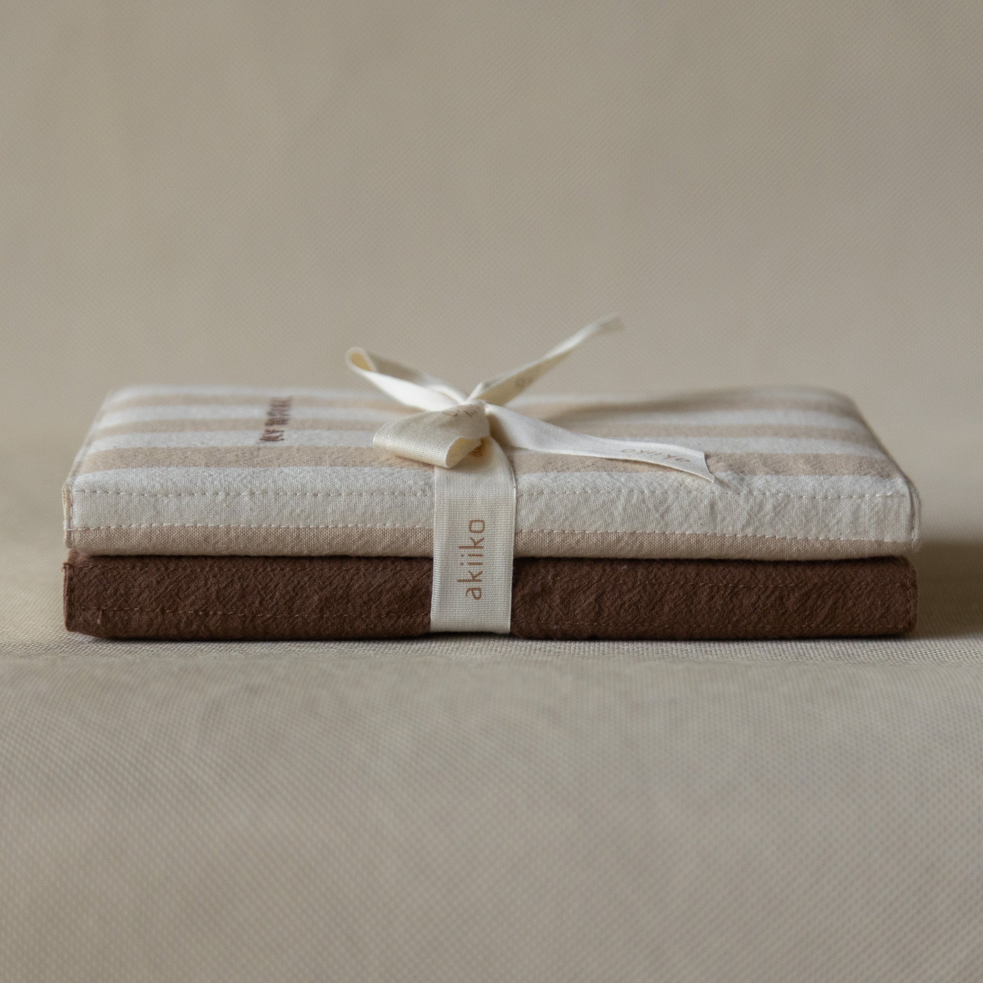Dark Crinkle Journal Duo