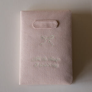 Soft Bow Cushioned Journal | Valentines Gift