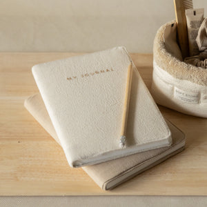 Neutral Crinkle Journal Duo