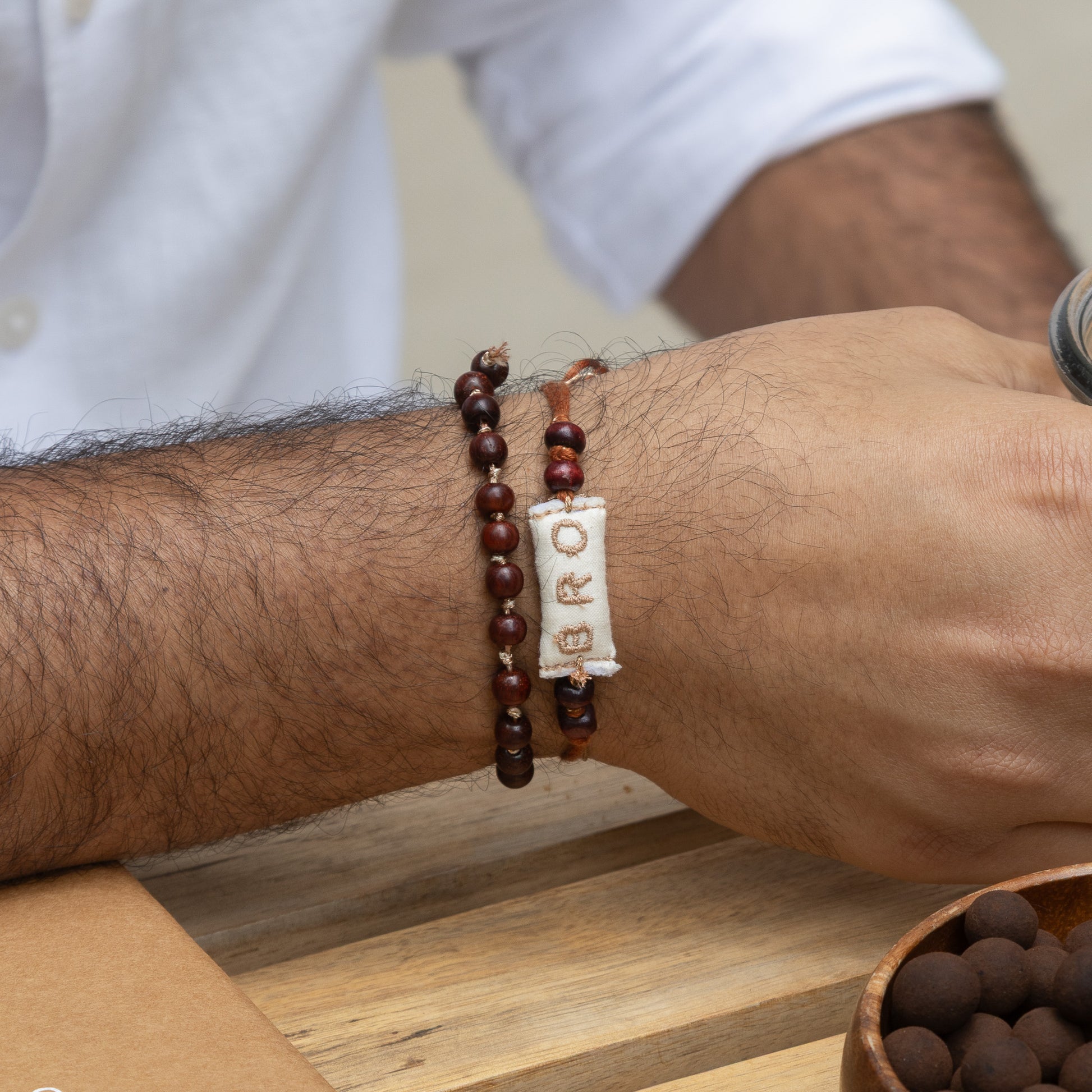 Deep Bonds Rakhi + Chocolate Set ( 2 Rakhis )