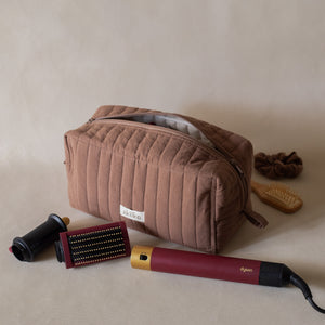 Espresso Long Pouch for Hair Styling Tools