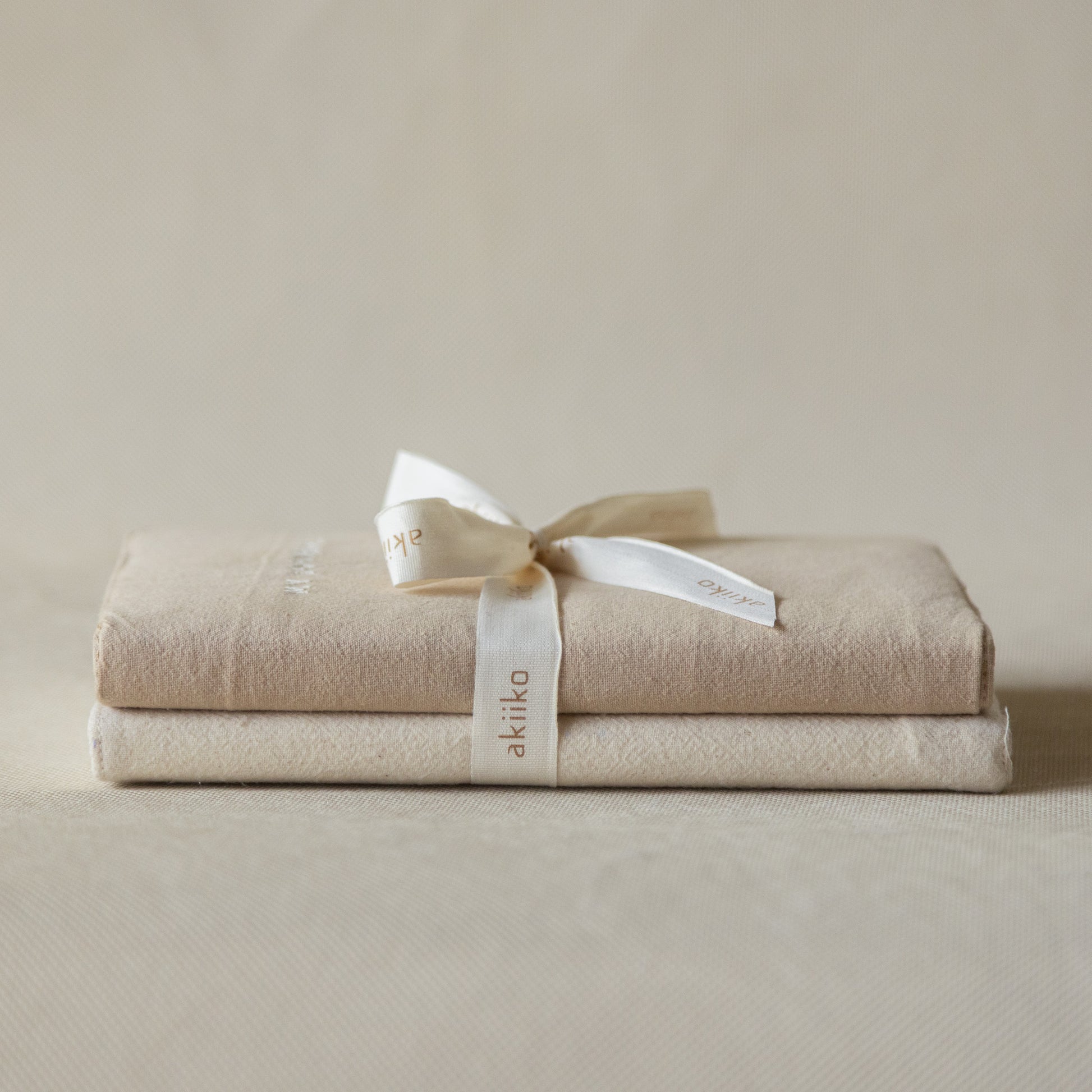 Neutral Crinkle Journal Duo