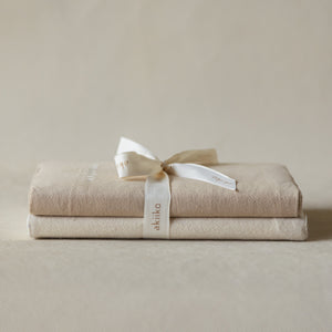 Neutral Crinkle Journal Duo