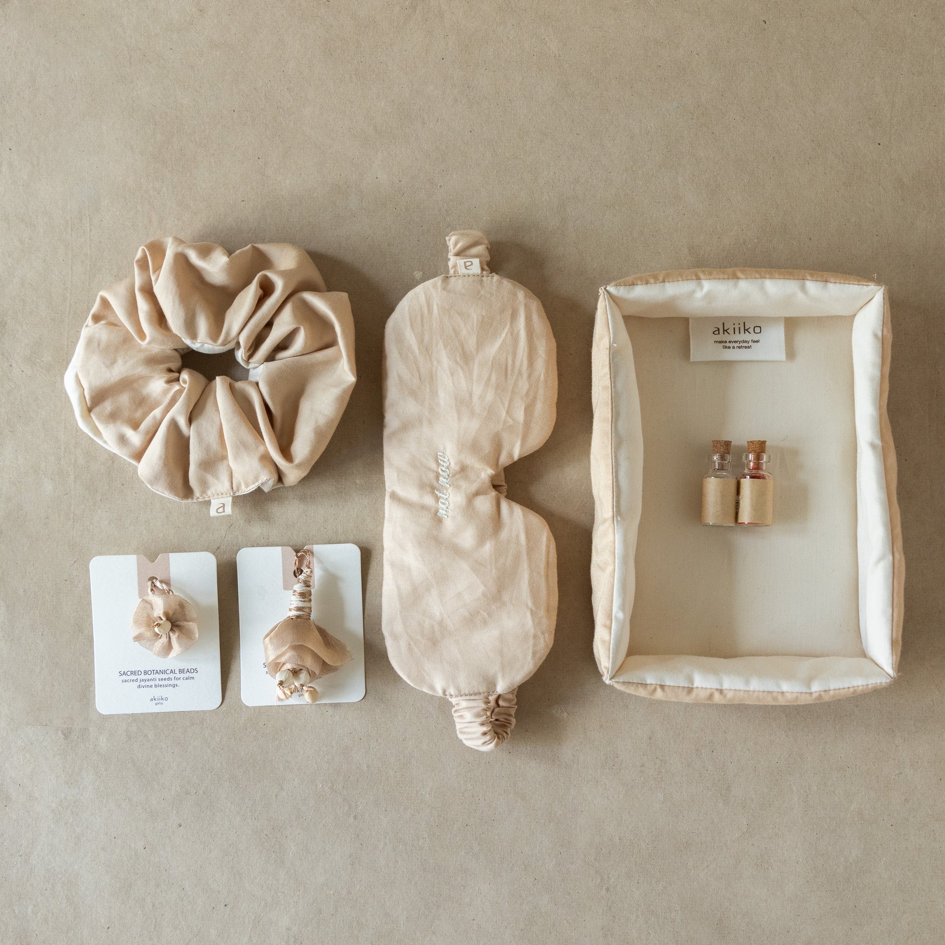 Soft Satin: Restful Rakhi Gift Set