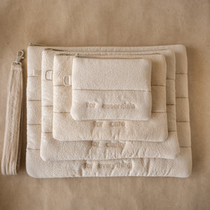 Crinkle Flat Pouch (set of 4)