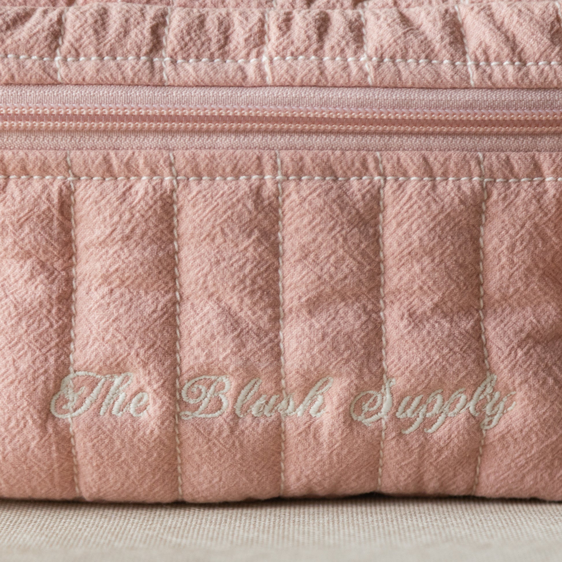 Sorbet 'The Blush Supply' Makeup Vanity Pouch