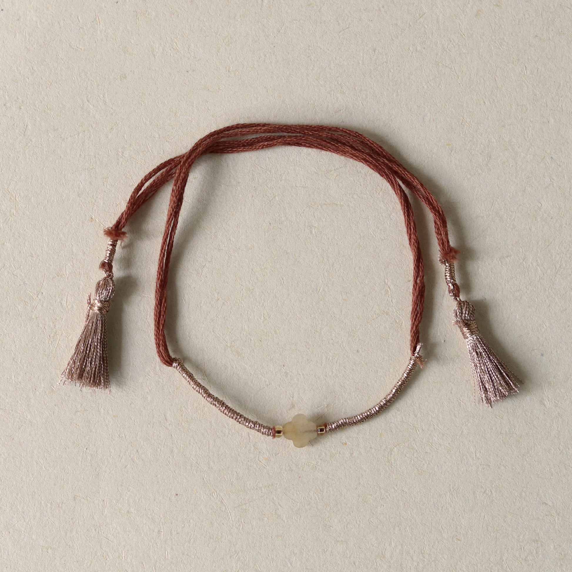 Yellow Aventurine Lucky Charm Rakhi