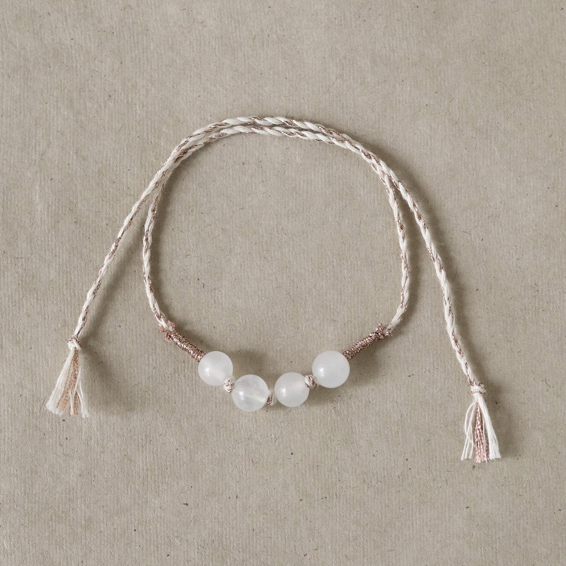 Moonstone Crystal Rakhi