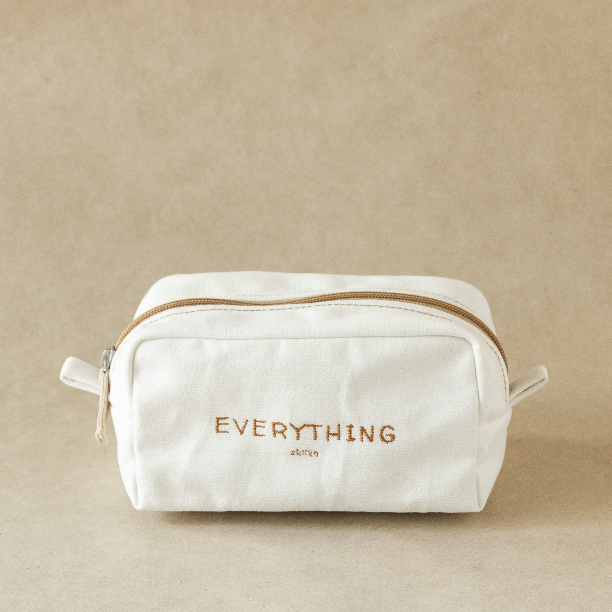 Everywhere Canvas Pouch - Ivory