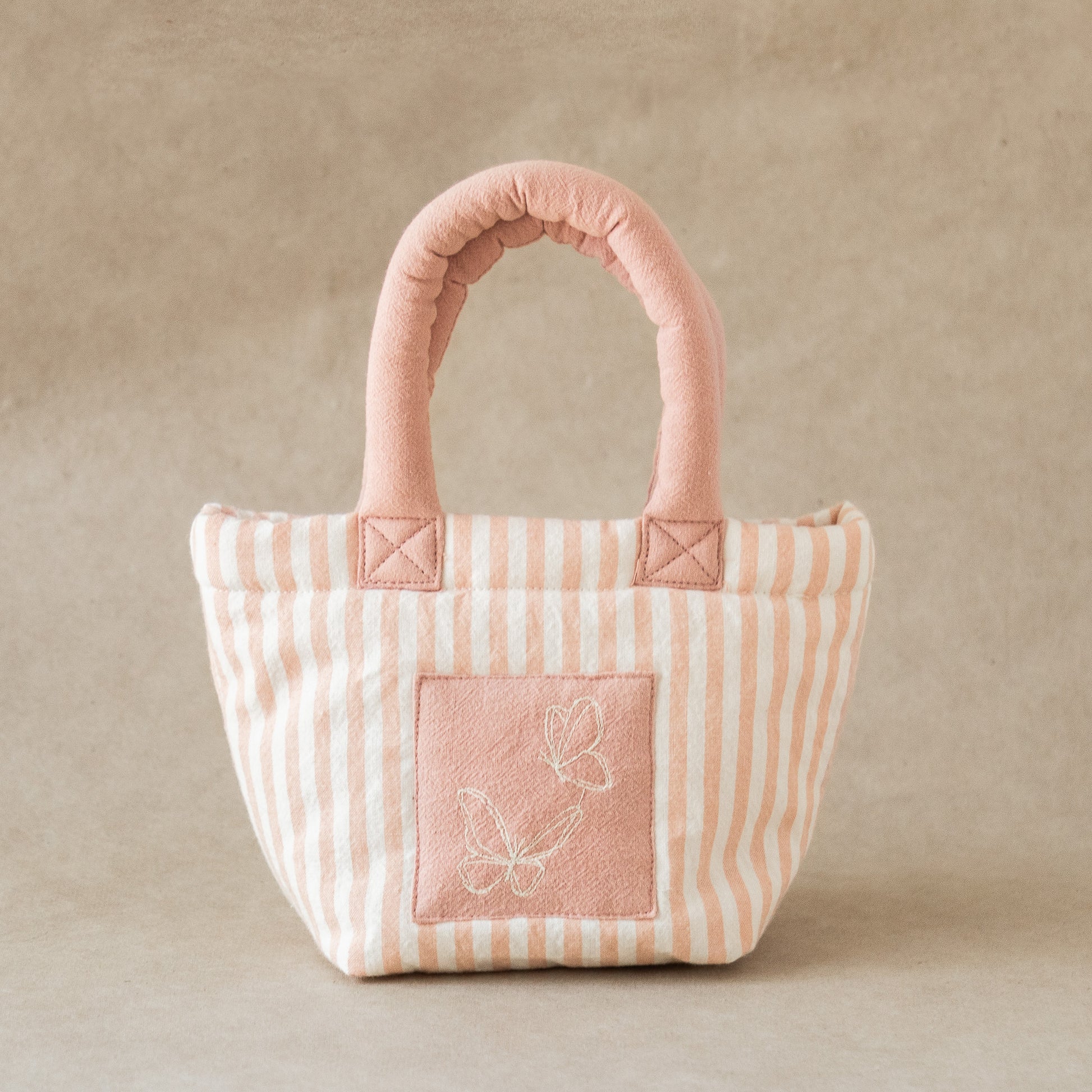 Pink Butterfly Mini Tote