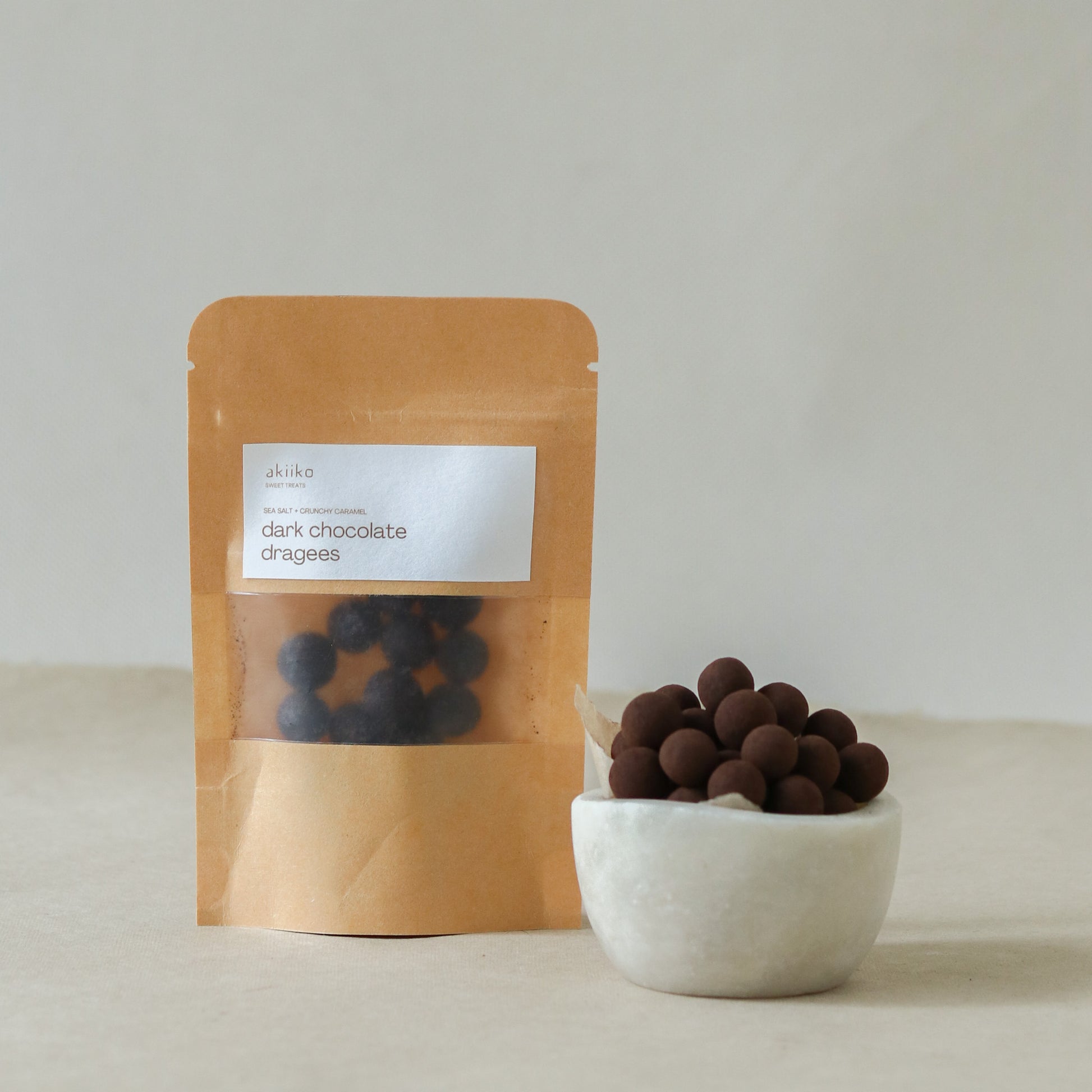 Sea Salt Caramel & Dark Chocolate Dragees