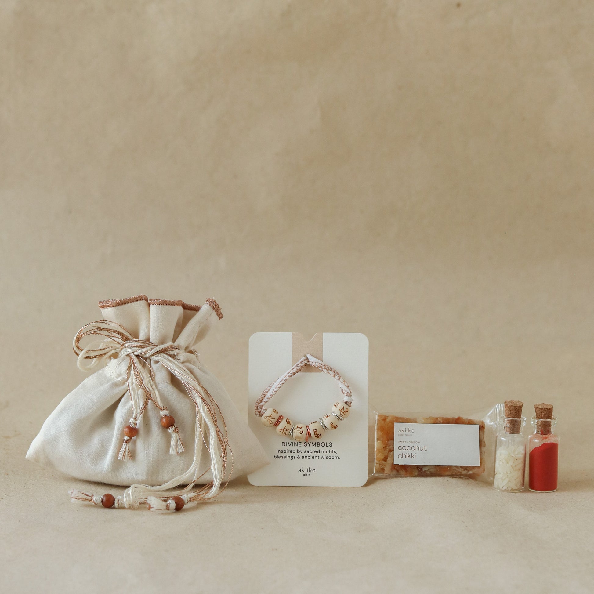 Petite Pouch Set (Pick Your Rakhi)