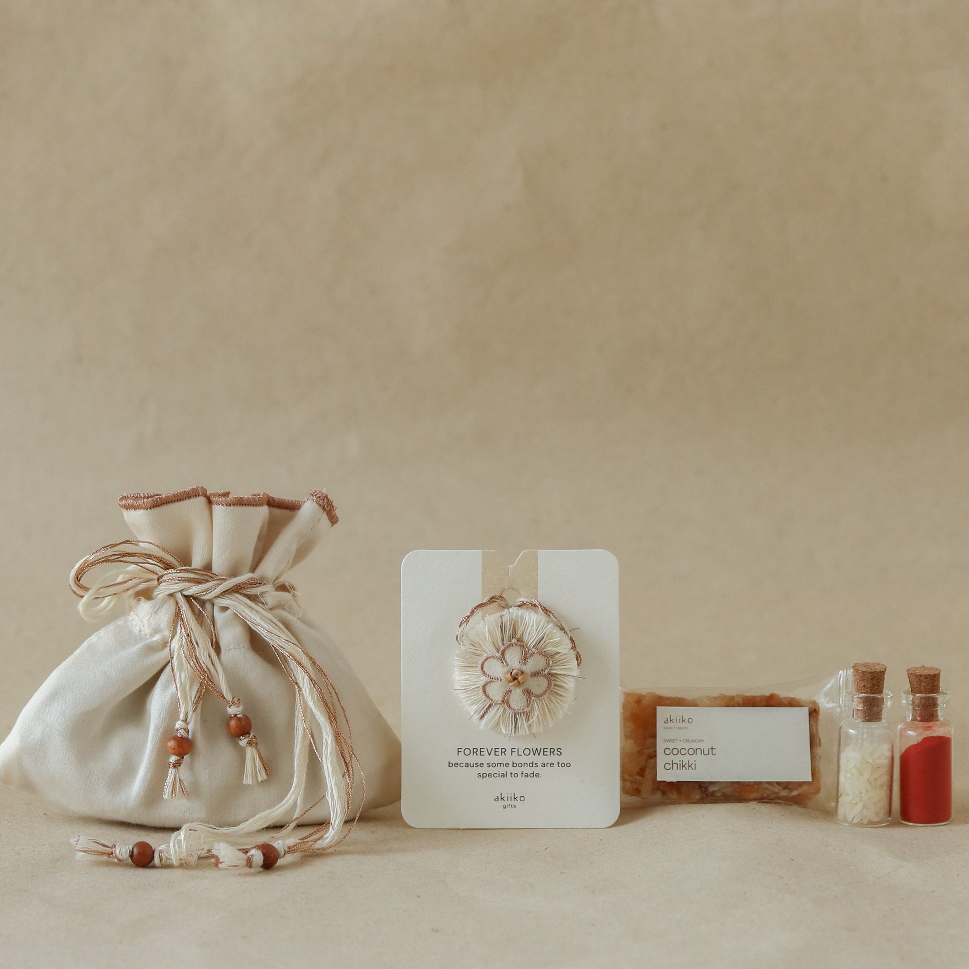 Petite Pouch Set (Pick Your Rakhi)