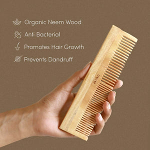 AKIIKO BASICS - Neem Wood Comb (pack of 3)