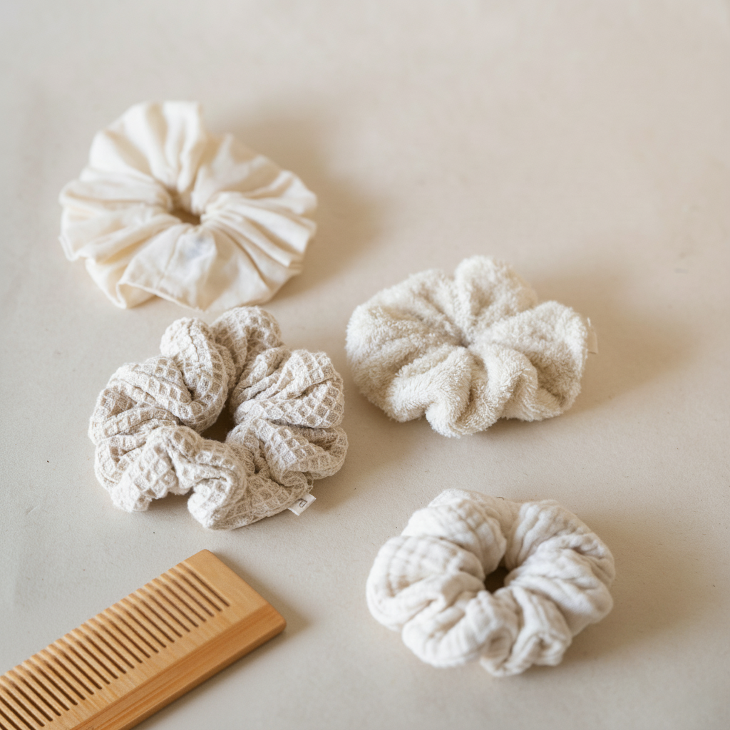 Ecru Scrunchie Sampler