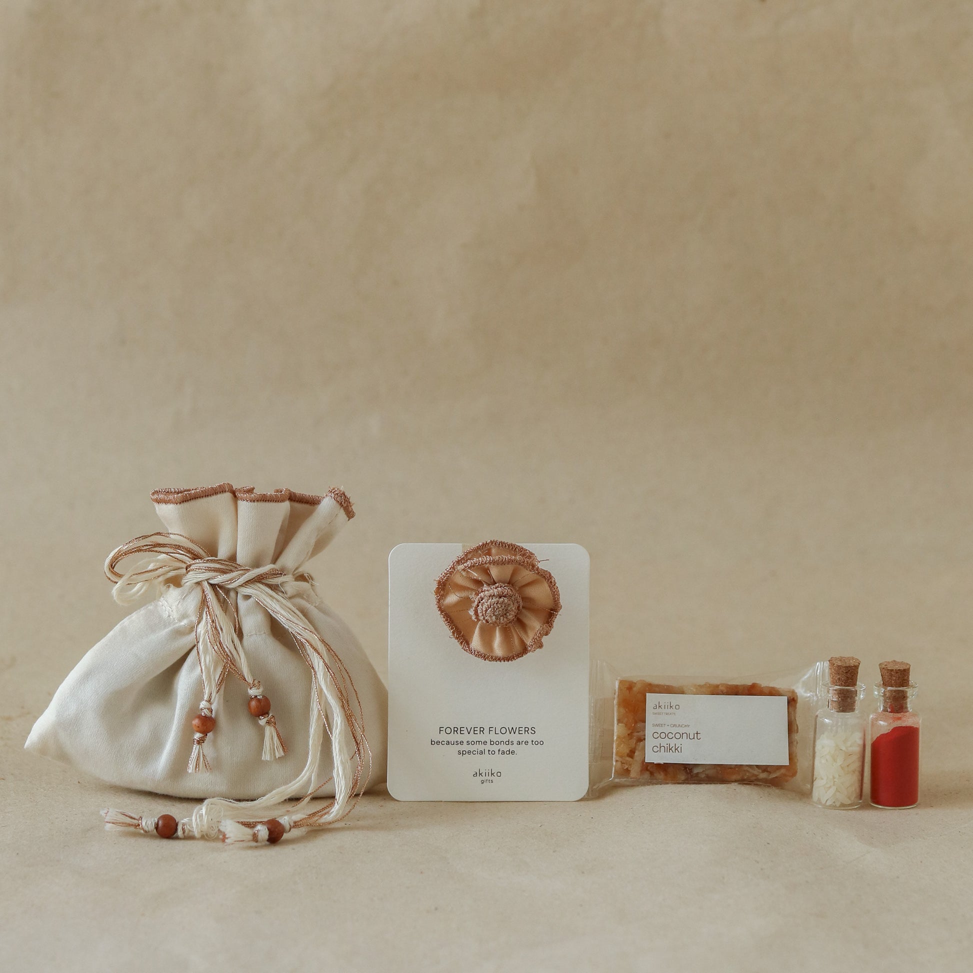 Petite Pouch Set (Pick Your Rakhi)