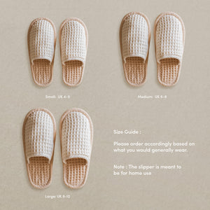 Honey Milk Bath Slippers