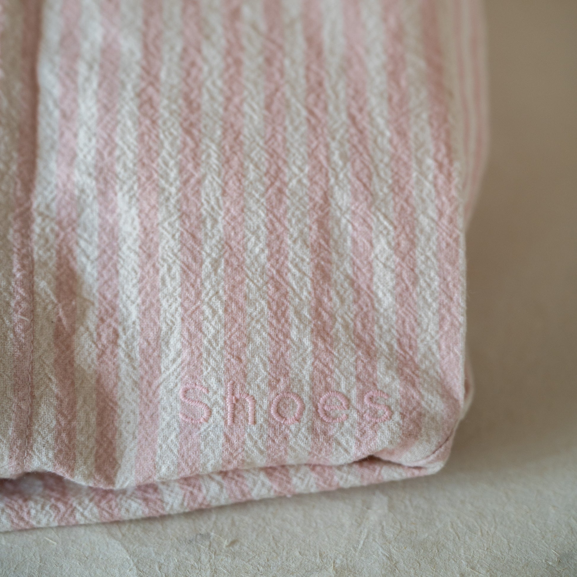 Petal Line Crinkle Shoe Bag (Set of 2)